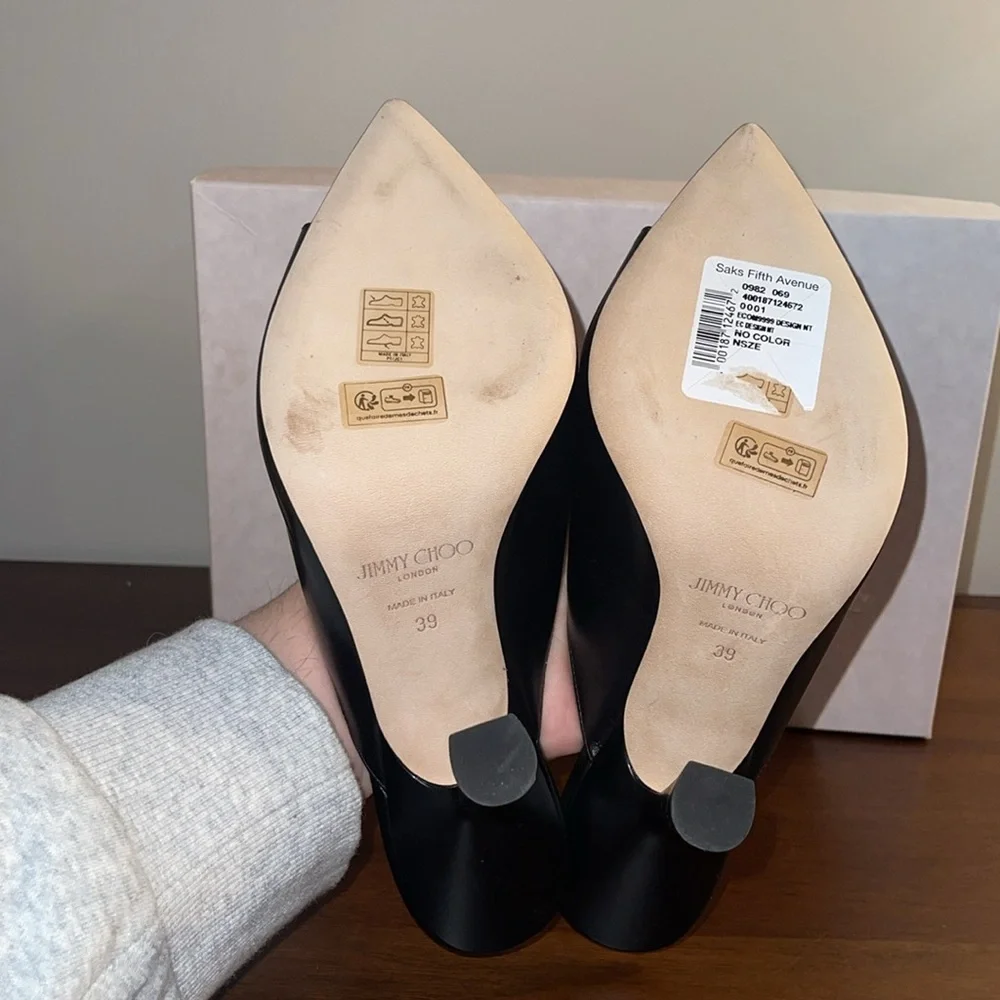 Jimmy Choo Black Women's Heels - Picture 6 of 6